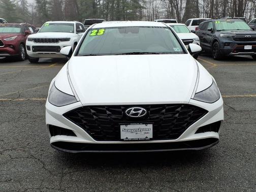 Serenity White 2023 Hyundai SONATA SEL