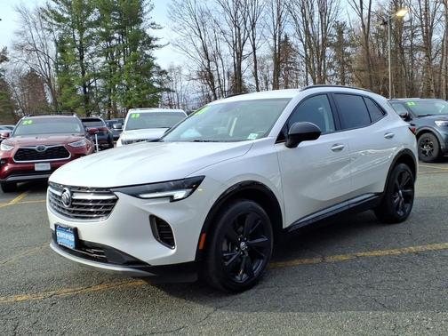 White Frost Tricoat 2023 Buick Envision Preferred AWD