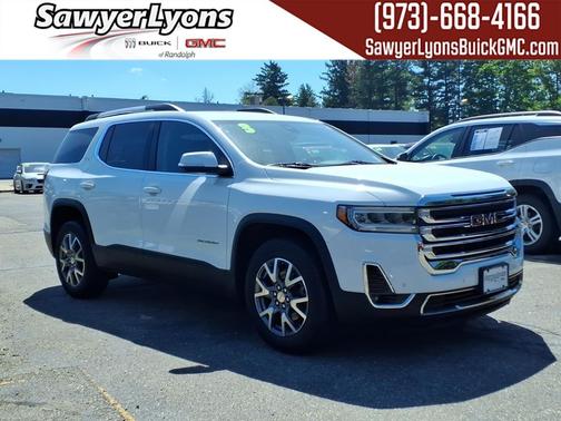 Summit White 2023 GMC Acadia AWD SLT