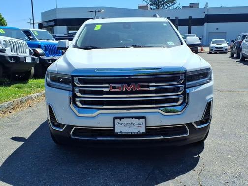 Summit White 2023 GMC Acadia AWD SLT