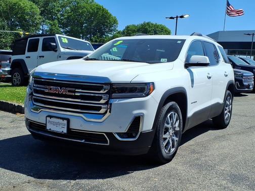 Summit White 2023 GMC Acadia AWD SLT
