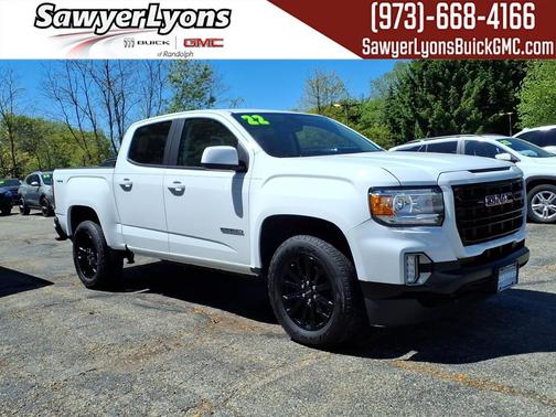 Summit White 2022 GMC Canyon Elevation