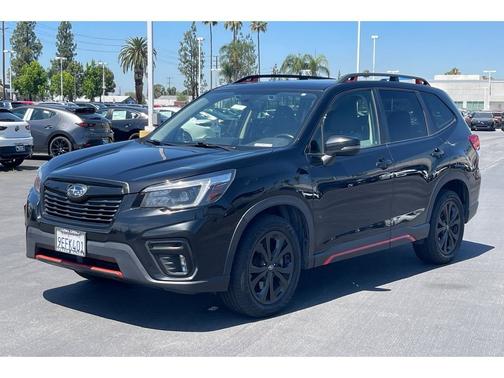 Crystal Black Silica 2021 Subaru Forester Sport