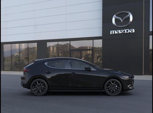 Jet Black Mica 2026 Mazda Mazda3 2.5 S Carbon Edition AWD