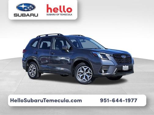 Gray Metallic 2023 Subaru Forester Premium