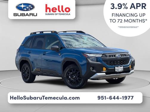 Blue 2026 Subaru Forester Wilderness