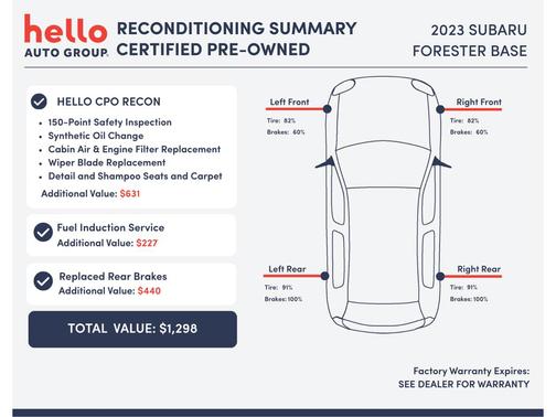 2023 Subaru Forester Base