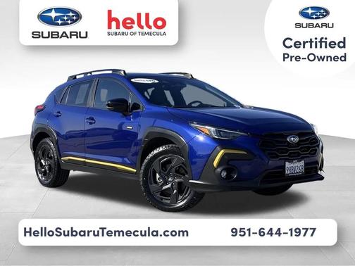 Sapphire Blue Pearl 2024 Subaru Crosstrek Sport