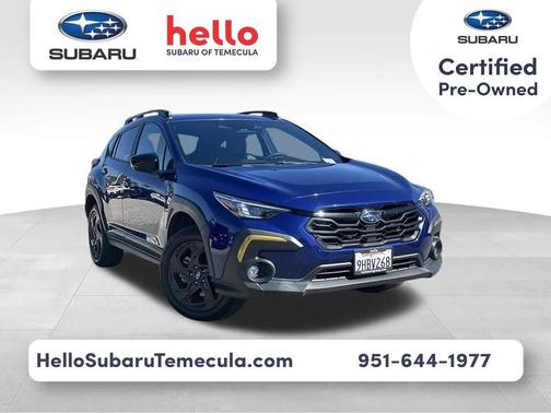 Sapphire Blue Pearl 2024 Subaru Crosstrek Sport