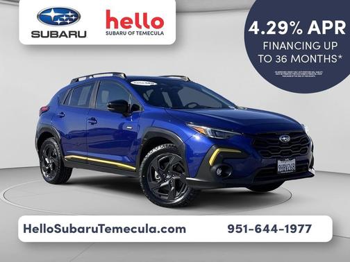 Sapphire Blue Pearl 2024 Subaru Crosstrek Sport