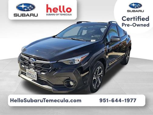 Crystal Black Silica 2024 Subaru Crosstrek Premium