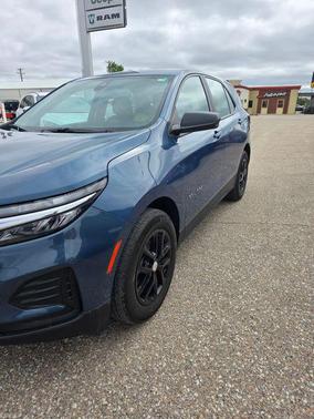 Lakeshore Blue Metallic 2024 Chevrolet Equinox LS