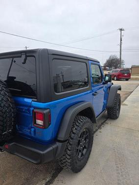 Hydro Blue Pearlcoat 2026 Jeep Wrangler Willys