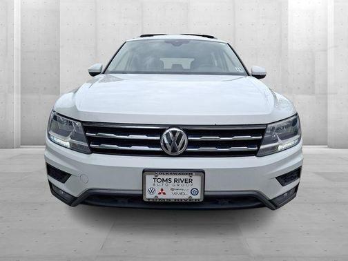 Pure White 2021 Volkswagen Tiguan 2.0T SEL