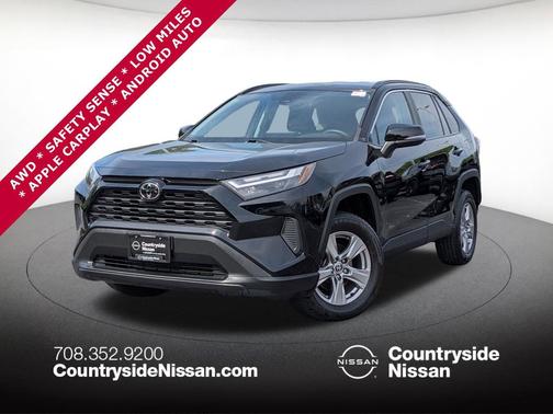 Midnight Black Metallic 2022 Toyota RAV4 XLE