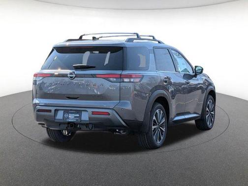 Gun Metallic 2026 Nissan Pathfinder Platinum