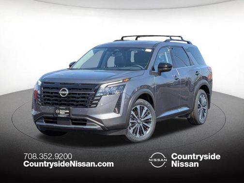 Gun Metallic 2026 Nissan Pathfinder Platinum