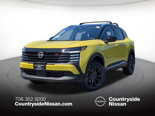 Yuzu Yellow/Super Black 2026 Nissan Kicks SR