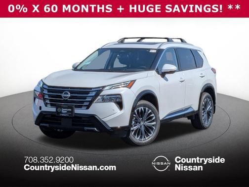 Everest White Pearl Tricoat 2026 Nissan Rogue Platinum