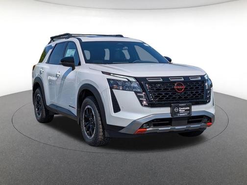 Everest White Pearl Tricoat 2026 Nissan Pathfinder Rock Creek