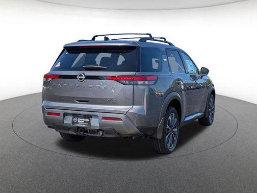 Gun Metallic 2026 Nissan Pathfinder Platinum