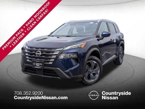 Deep Ocean Blue Pearl 2025 Nissan Rogue SV