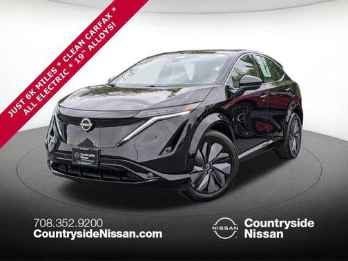 Black Diamond Pearl 2023 Nissan ARIYA EVOLVE+