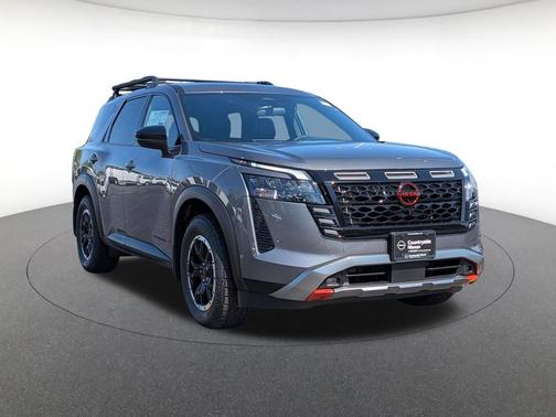 Gun Metallic 2026 Nissan Pathfinder Rock Creek