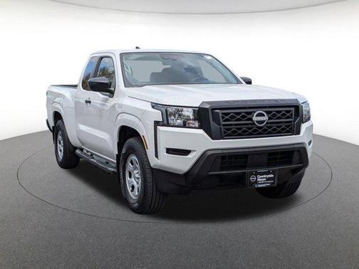Glacier White 2024 Nissan Frontier S