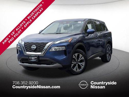 Caspian Blue Metallic 2023 Nissan Rogue SV