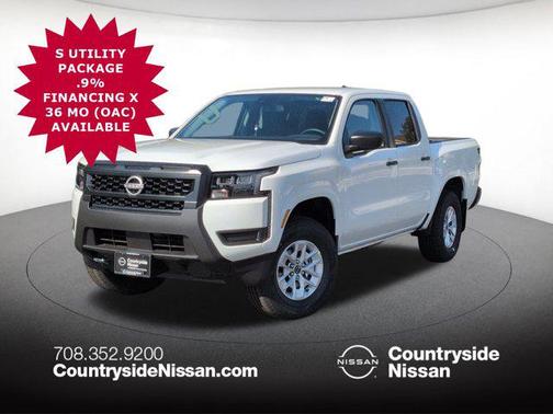 Glacier White 2026 Nissan Frontier S