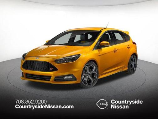 Shadow Black 2017 Ford Focus ST