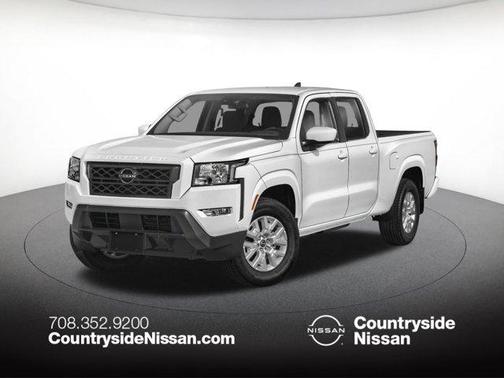 Glacier White 2023 Nissan Frontier SV