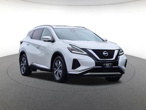 Pearl White Tricoat 2021 Nissan Murano SV Intelligent AWD