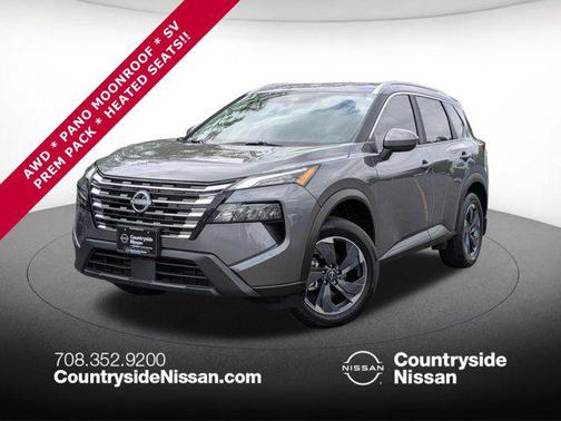Gun Metallic 2025 Nissan Rogue SV