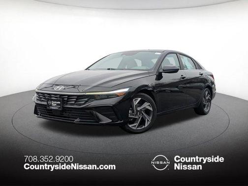 Abyss Black 2025 Hyundai ELANTRA SEL