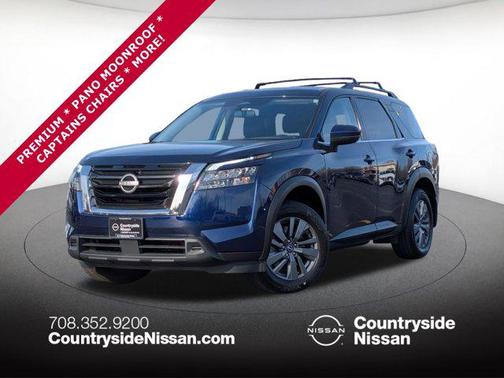 Deep Ocean Blue Pearl 2025 Nissan Pathfinder SV FWD