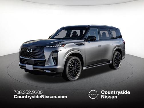 Mineral Black 2025 INFINITI QX80 SENSORY AWD