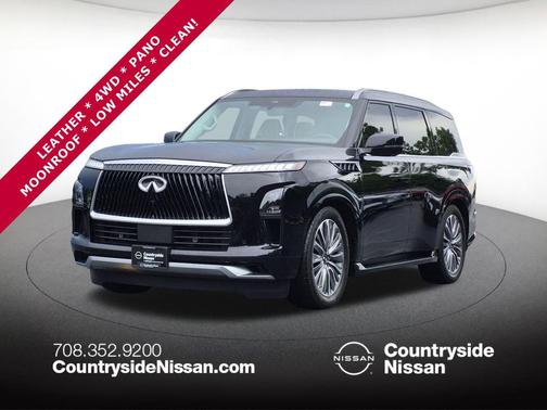Mineral Black 2025 INFINITI QX80 SENSORY AWD