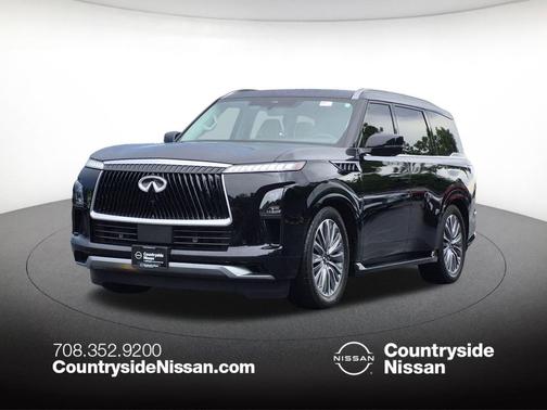 Mineral Black 2025 INFINITI QX80 SENSORY AWD