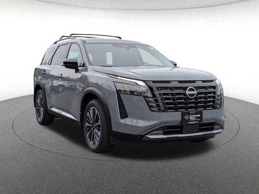 Boulder Gray 2026 Nissan Pathfinder Platinum