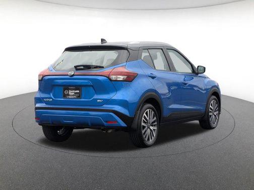 Electric Blue Metallic/Super Black 2023 Nissan Kicks SV