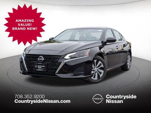 Super Black 2025 Nissan Altima S FWD