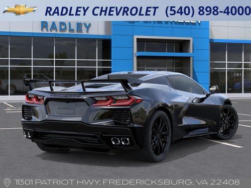 Black 2026 Chevrolet Corvette Stingray w/1LT