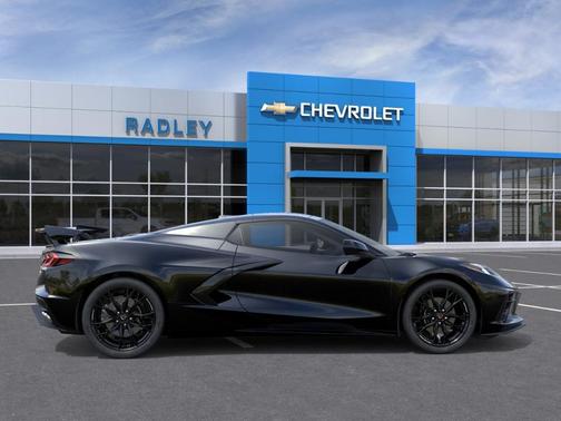 Black 2026 Chevrolet Corvette Stingray w/1LT