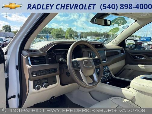 White Frost Tri-Coat 2021 GMC Yukon XL Denali
