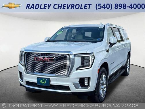 White Frost Tri-Coat 2021 GMC Yukon XL Denali