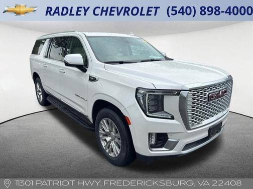 White Frost Tri-Coat 2021 GMC Yukon XL Denali