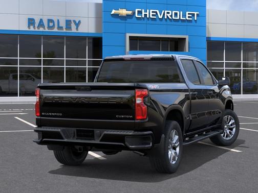 Black 2026 Chevrolet Silverado 1500 Custom