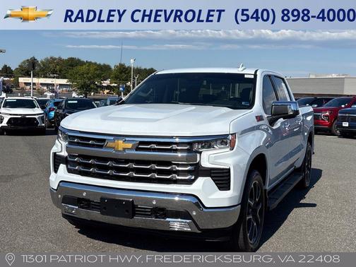 Polar White 2026 Chevrolet Silverado 1500 LTZ